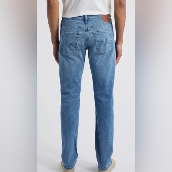 Ag Adriano Goldschmied Men’s The Protégé Straight Leg Jeans Medium Blue Sz 31x34 - Picture 2 of 13
